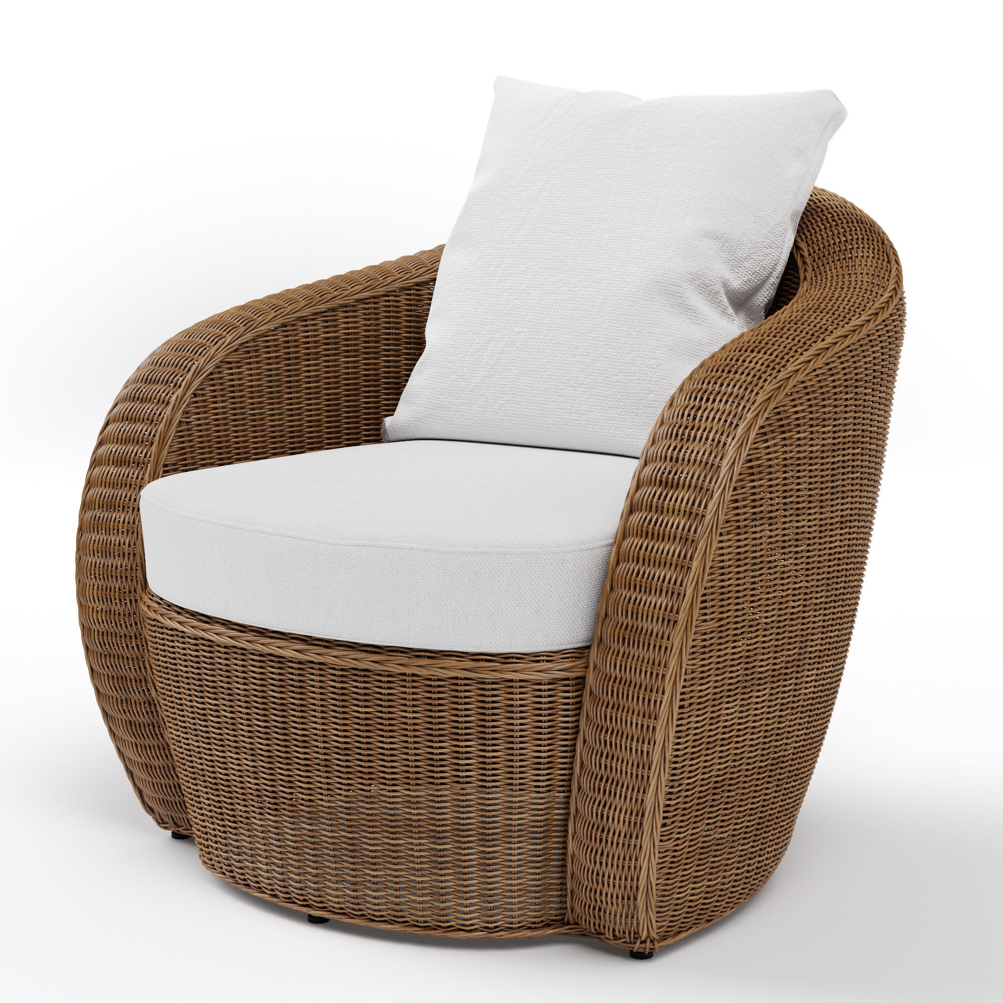 VARASCHIN Bolero Lounge Chair  3D model_1