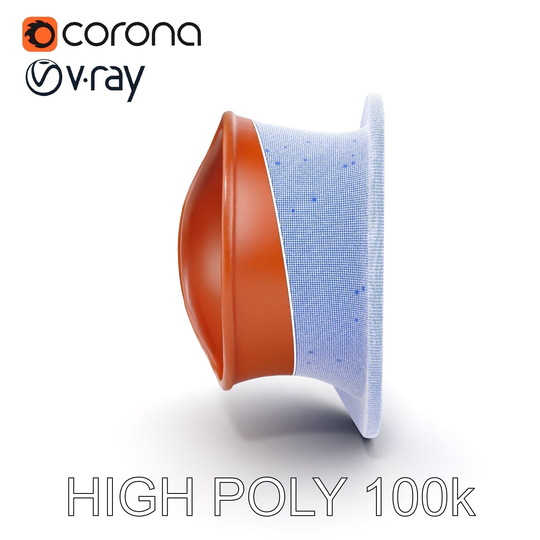 Rustic Torus Knot Decor D Model Pack Low-poly 3D model_24