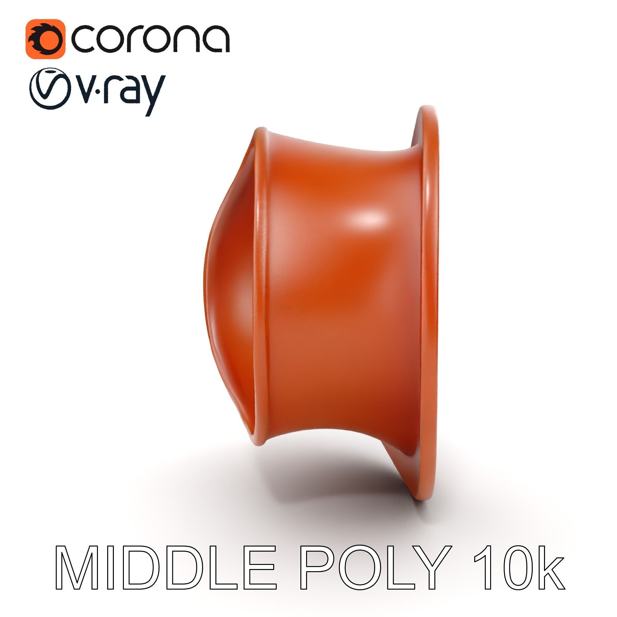 Rustic Torus Knot Decor D Model Pack Low-poly 3D model_17