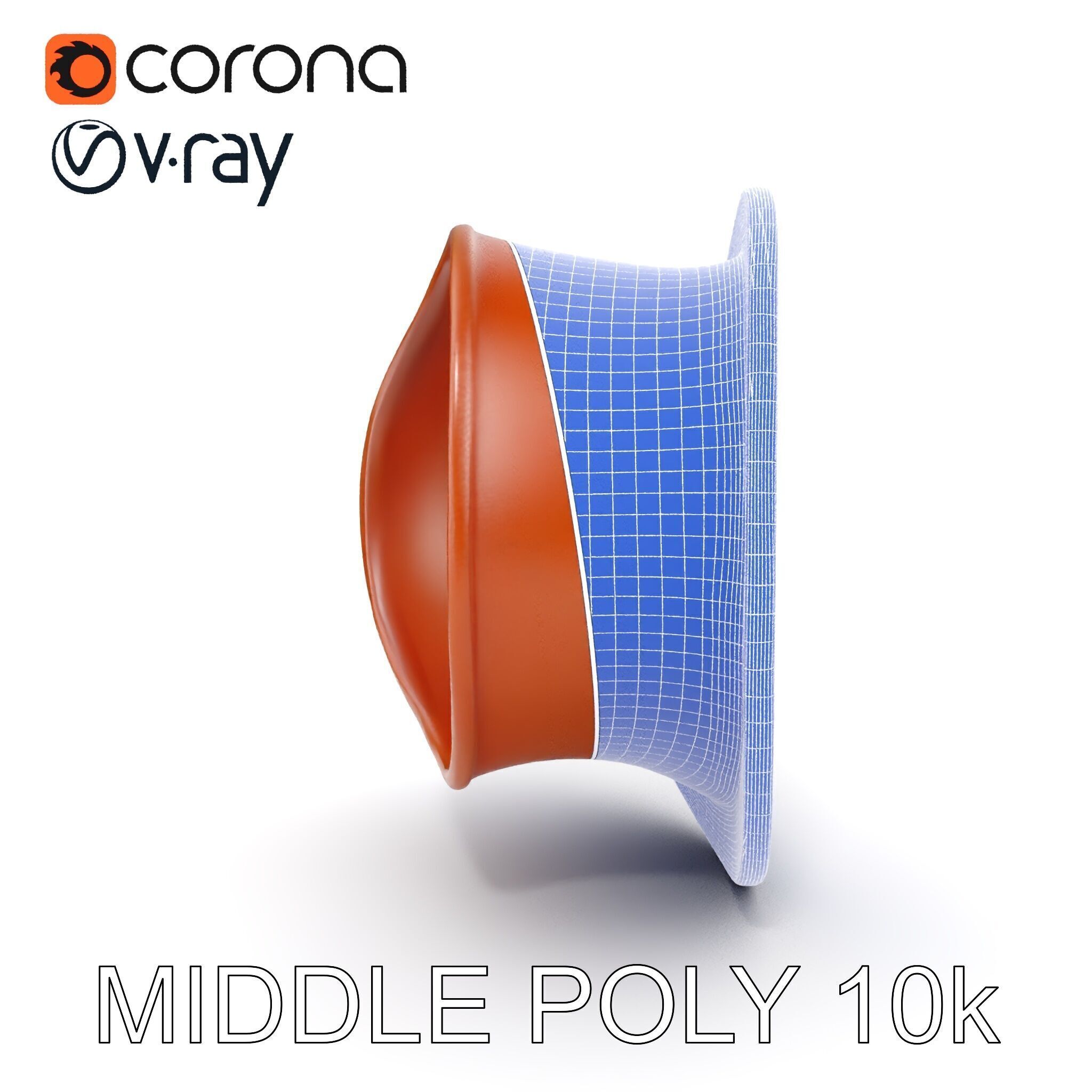 Rustic Torus Knot Decor D Model Pack Low-poly 3D model_31