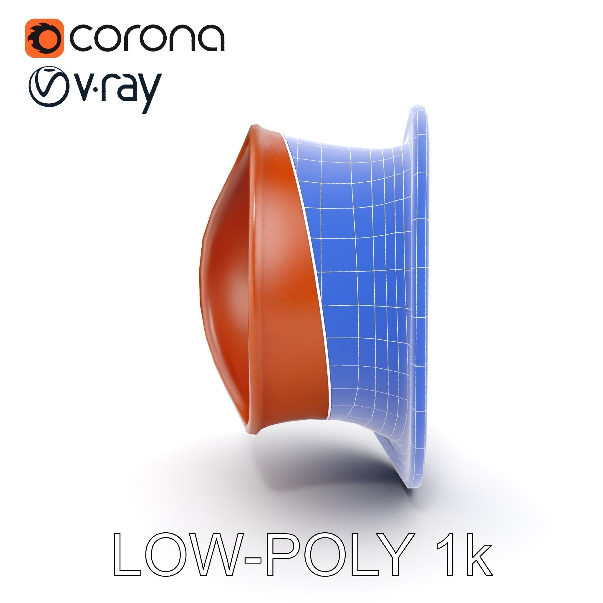 Rustic Torus Knot Decor D Model Pack Low-poly 3D model_21