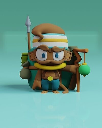 Geraldo BTD6 3D print model