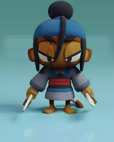 Sauda Bloons TD6 3D print model