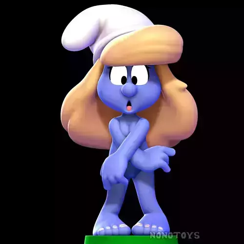 Smurfette - NSFW 3D print model