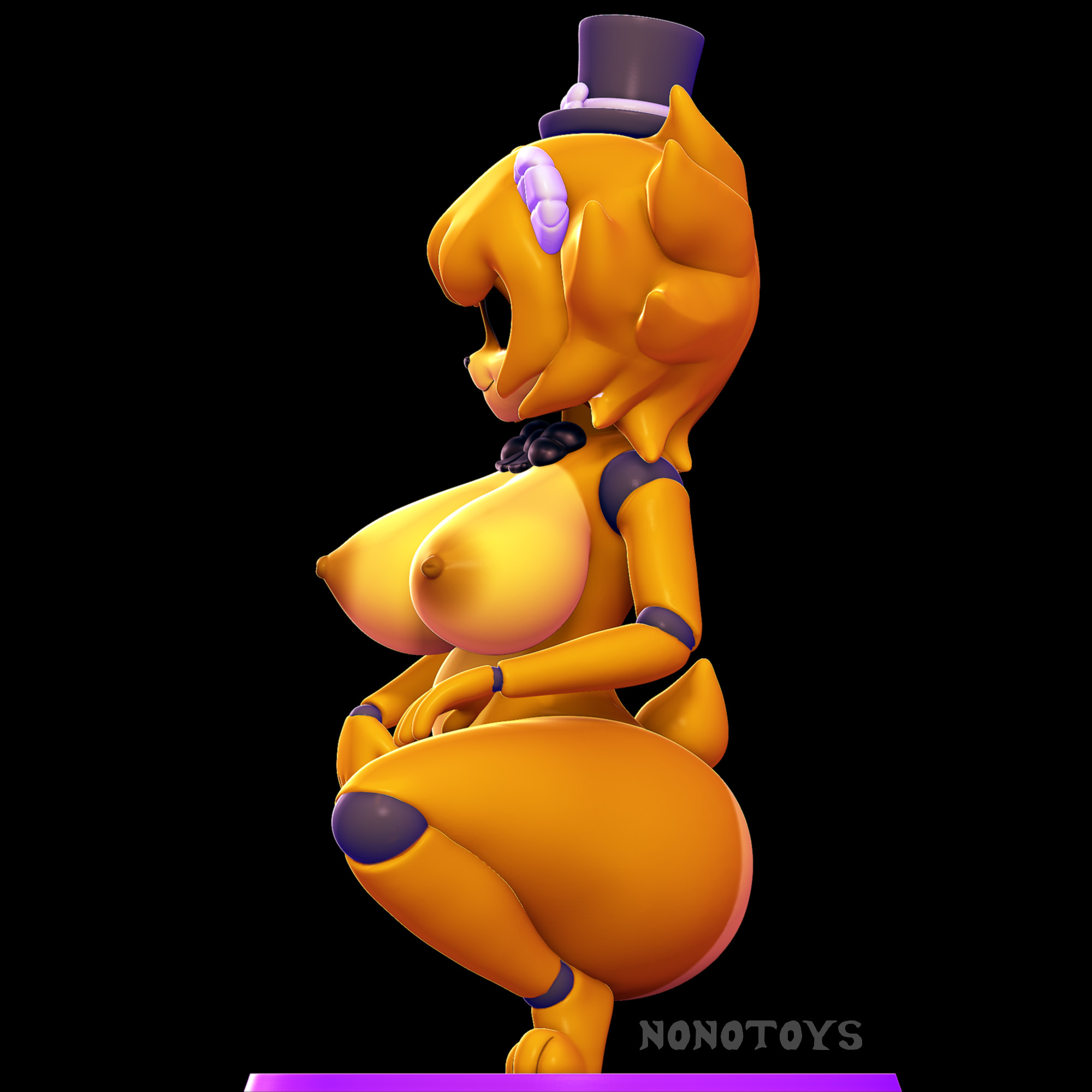  Golden Frenni - Fap Nights at Frennis 3D print model_2