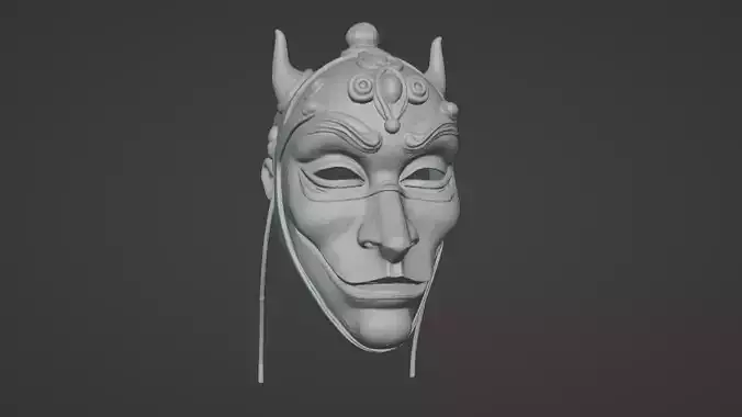 Shoguns Wrath - Tactical Samurai Face Mask 3D print model