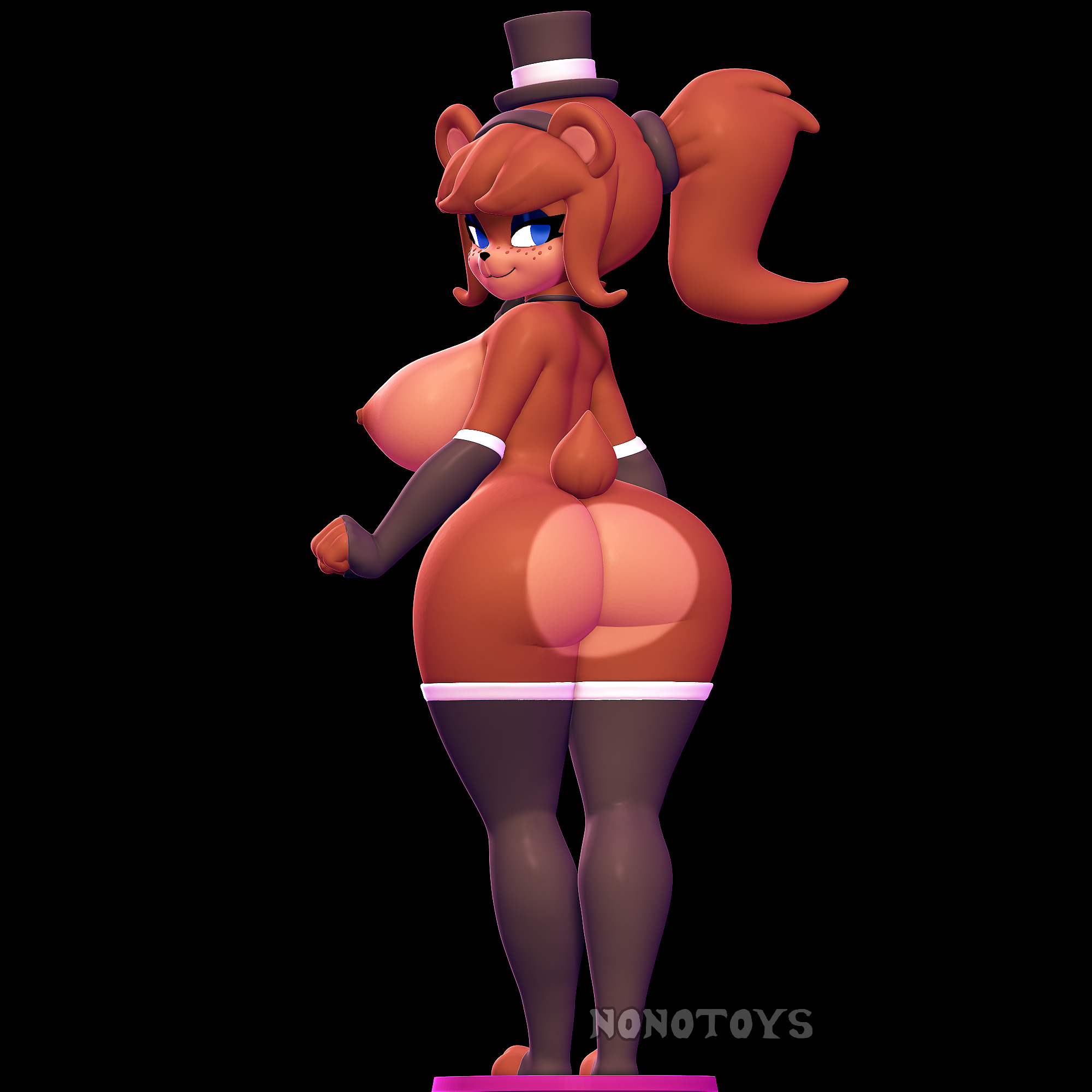  Frenni  Fexa Chiku Bonfie - Fap Nights At Frennis NSFW and SFW 3D print model_7