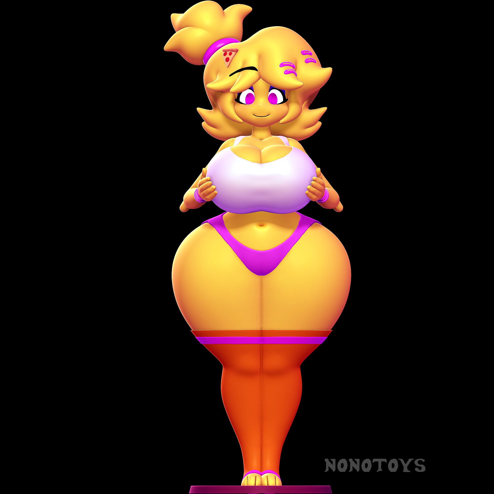  Frenni  Fexa Chiku Bonfie - Fap Nights At Frennis NSFW and SFW 3D print model_3