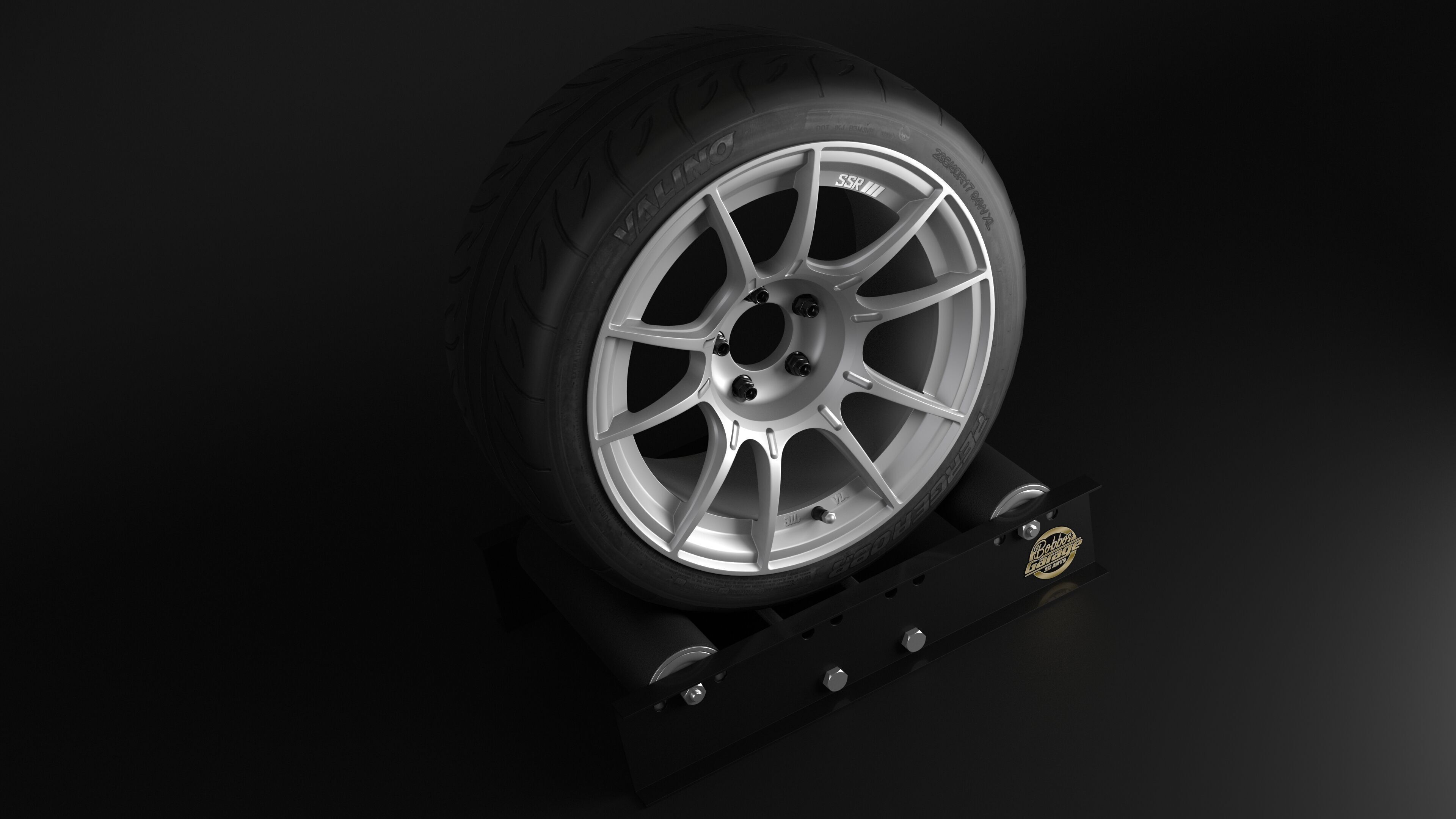 SSR GTX01 Low-poly 3D model_2