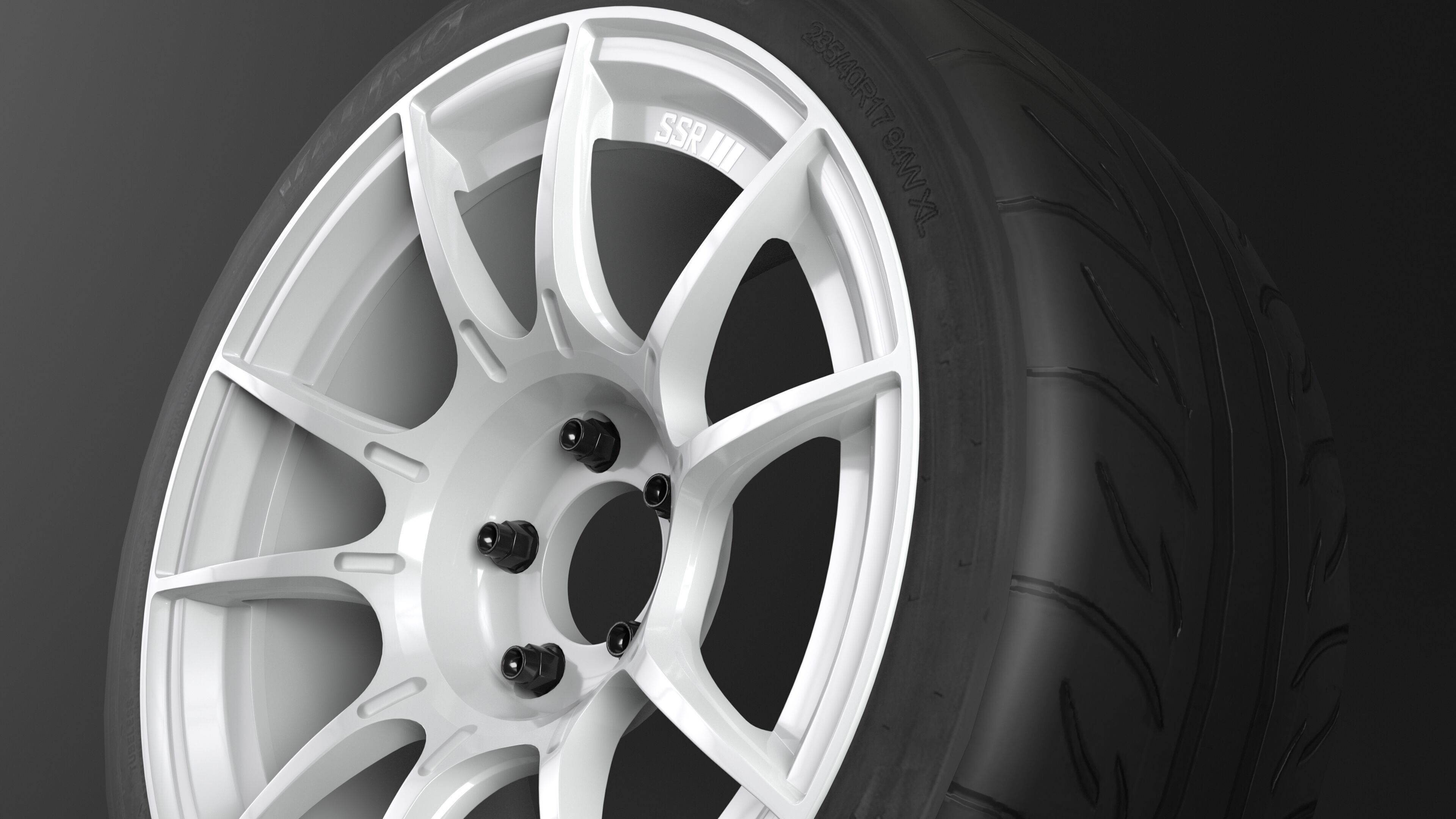 SSR GTX01 Low-poly 3D model_6