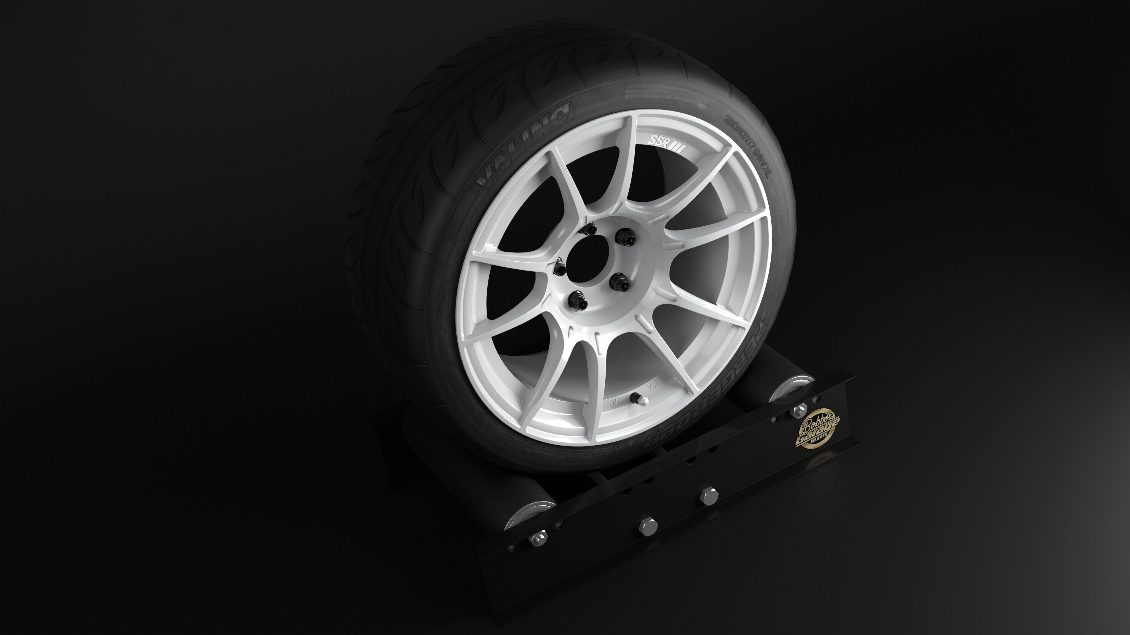 SSR GTX01 Low-poly 3D model_8