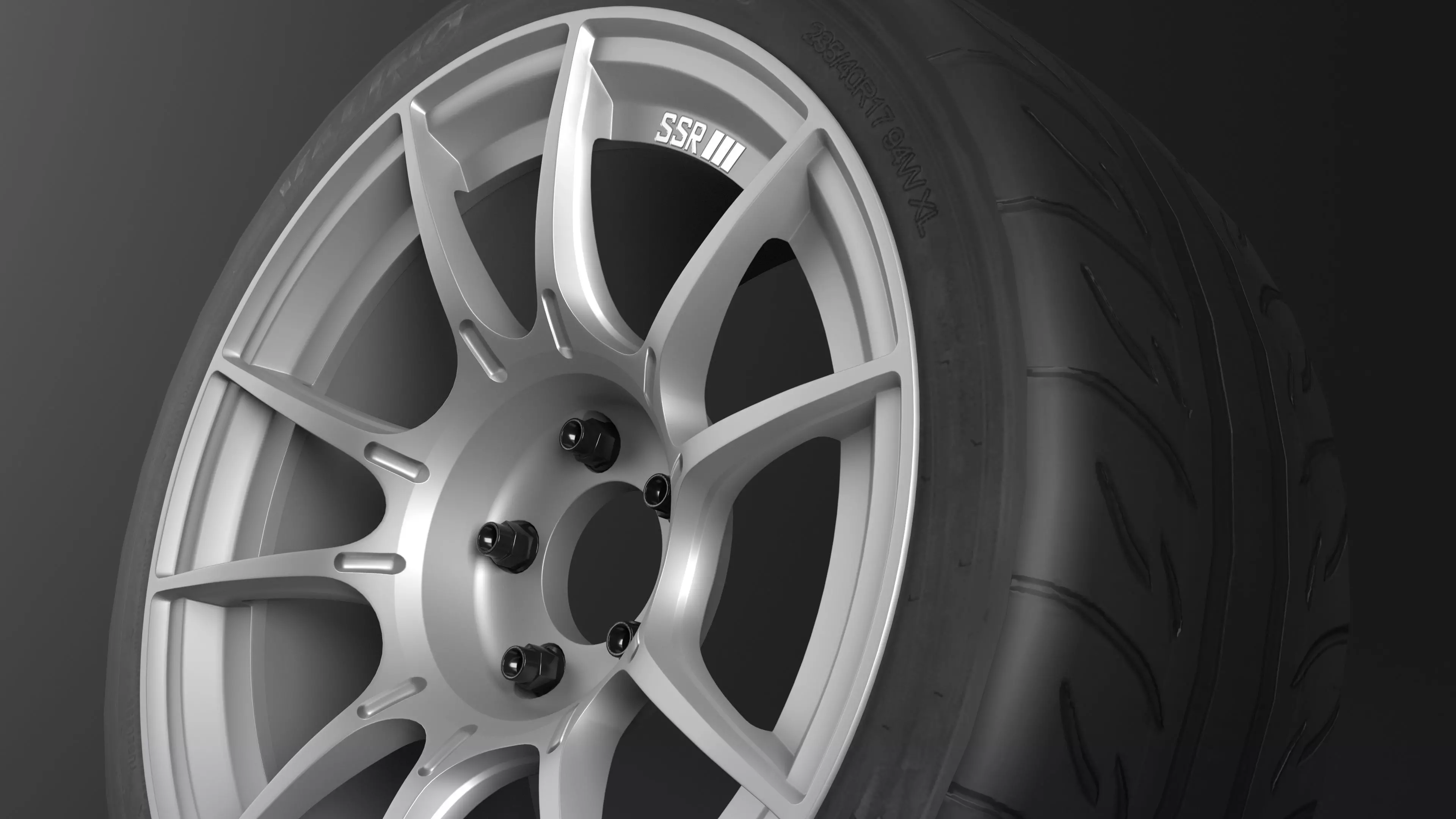 SSR GTX01 Low-poly 3D model_0