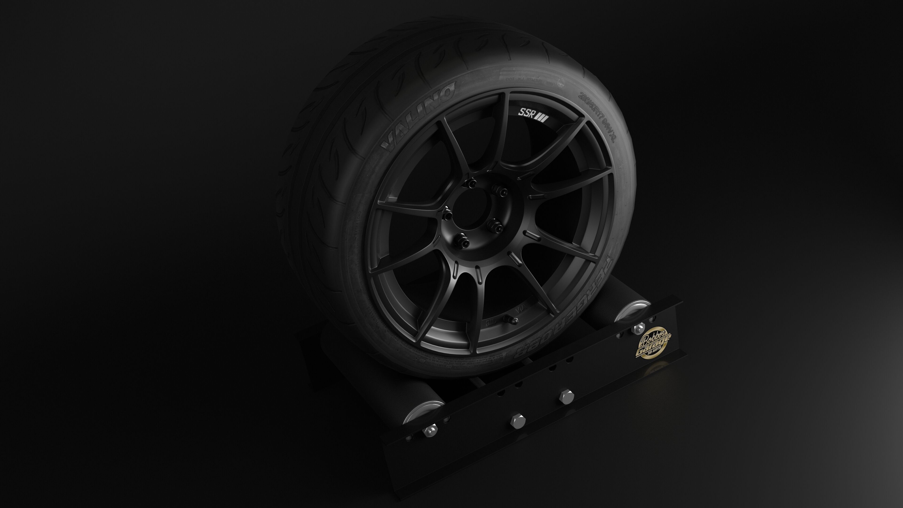 SSR GTX01 Low-poly 3D model_5