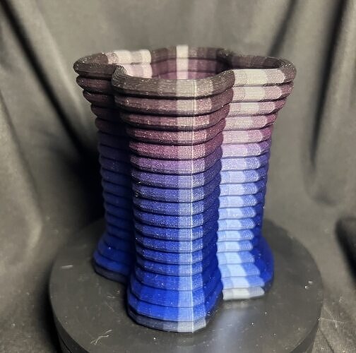 Ribbed Cloverleaf Vase 3D print model