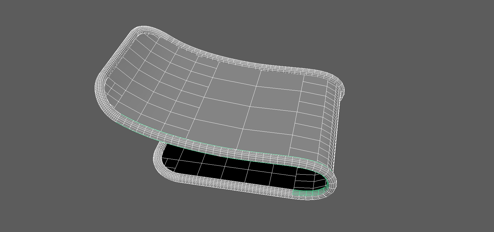 Chair Low-poly 3D model_2