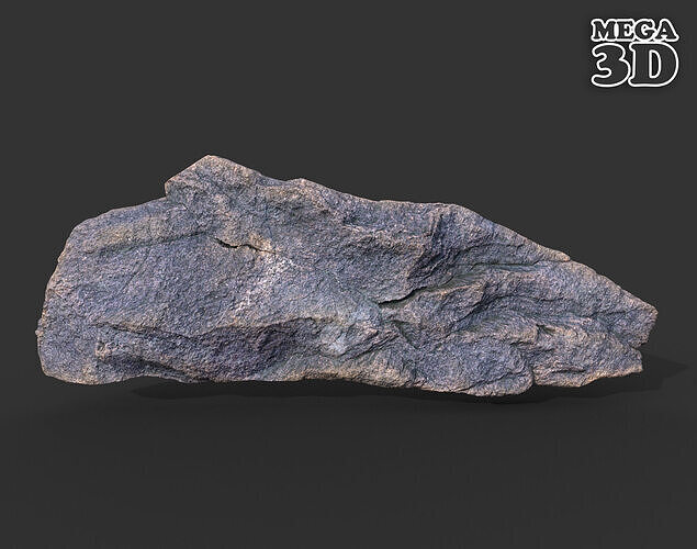 Free Realistic Rock - 250623 Free low-poly 3D model