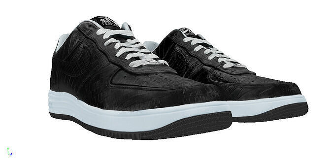 Fragment Design x Nike Lunar force 1 one HTM Free low-poly 3D model
