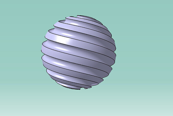 spherical shape pattern Low-poly 3D model