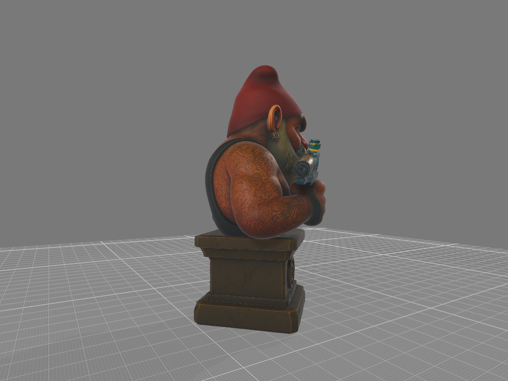 guino tattoo 3D print model_5