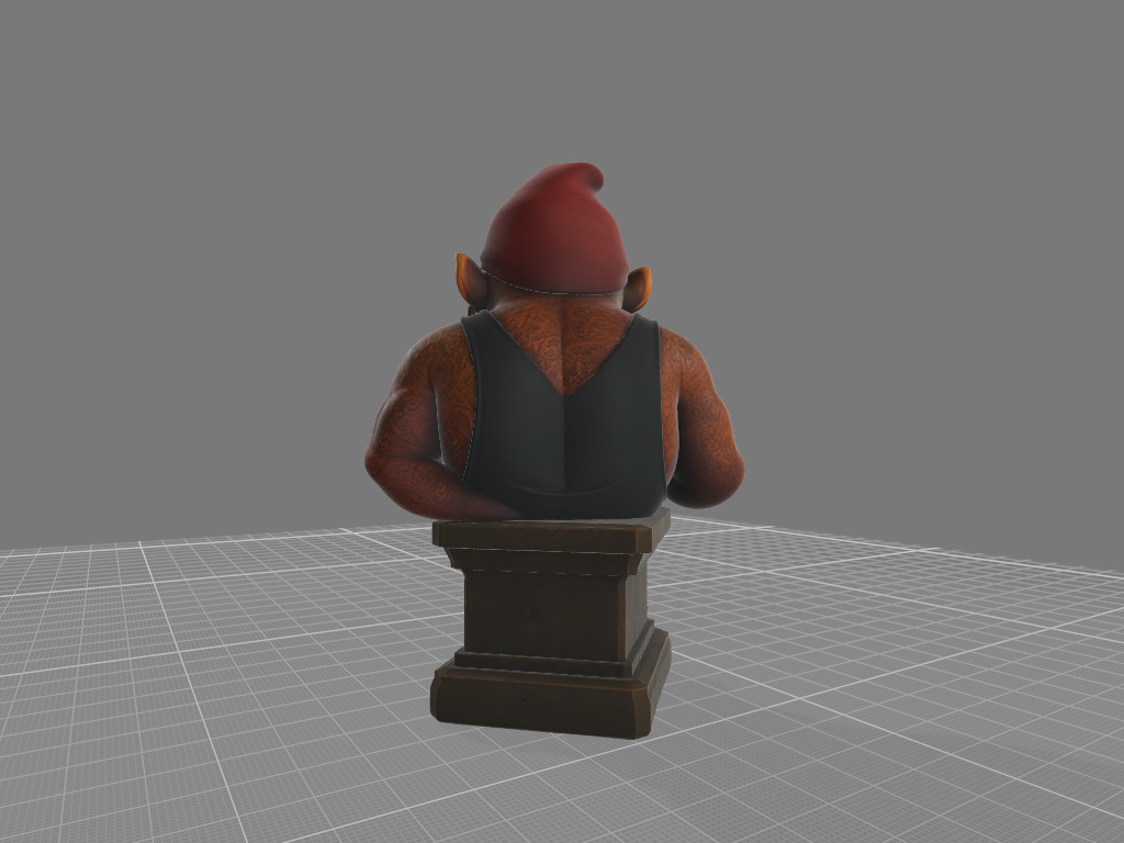 guino tattoo 3D print model_4