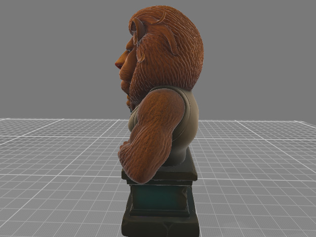 lion tattoo inked 3D print model_2