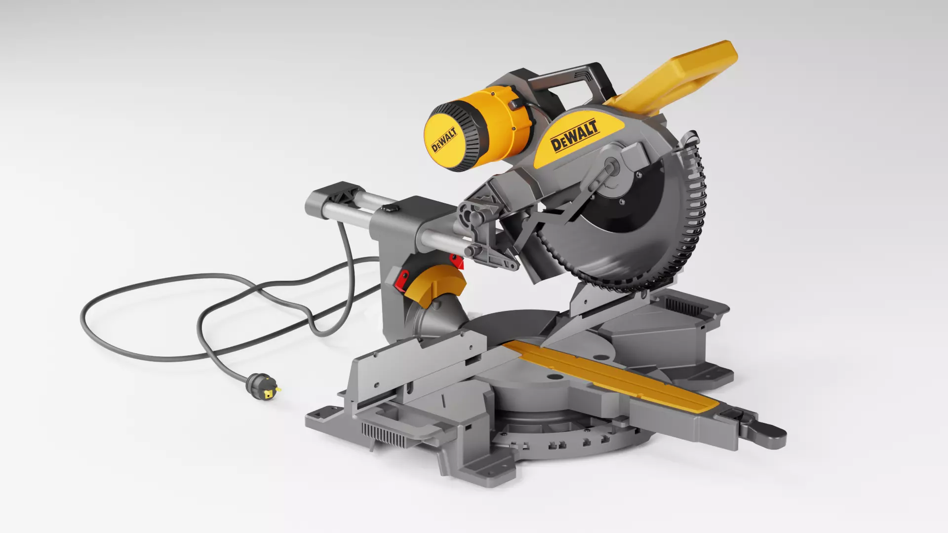 DEWALT DWS727 250mm Miter Saw 3D model_0