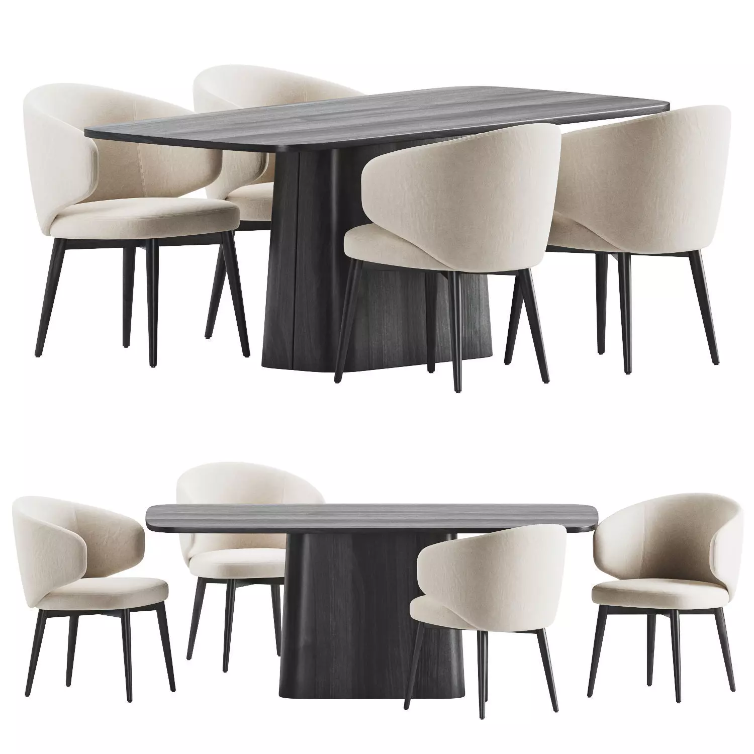 Dining Set 31 3D model_0