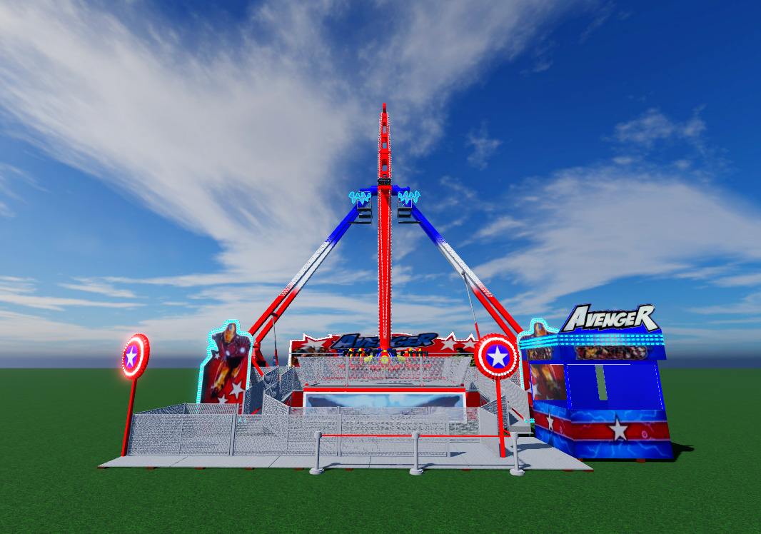 KMG Inversion 12 Ride 3D print model 3D print model_4