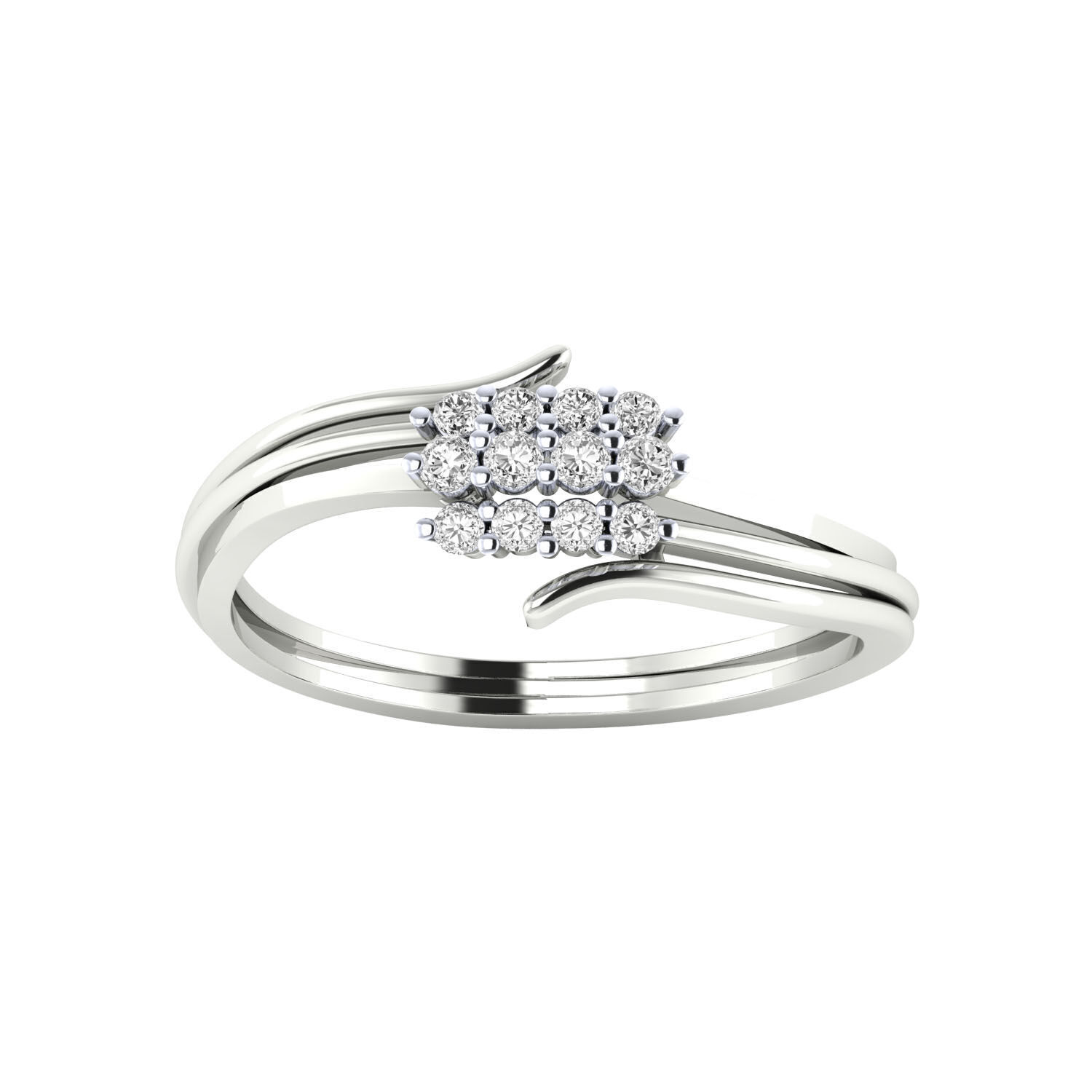 Women Ring Render 3dm STL MTL SLC JCD OBJ FBX Details 3D print model_12