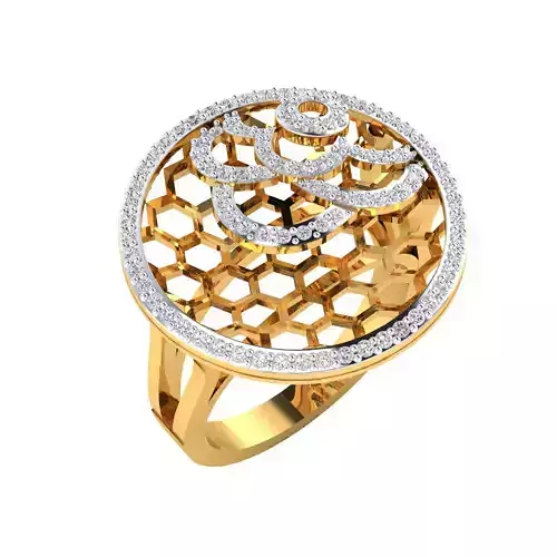 Women Ring Render 3dm STL MTL SLC JCD OBJ FBX Details