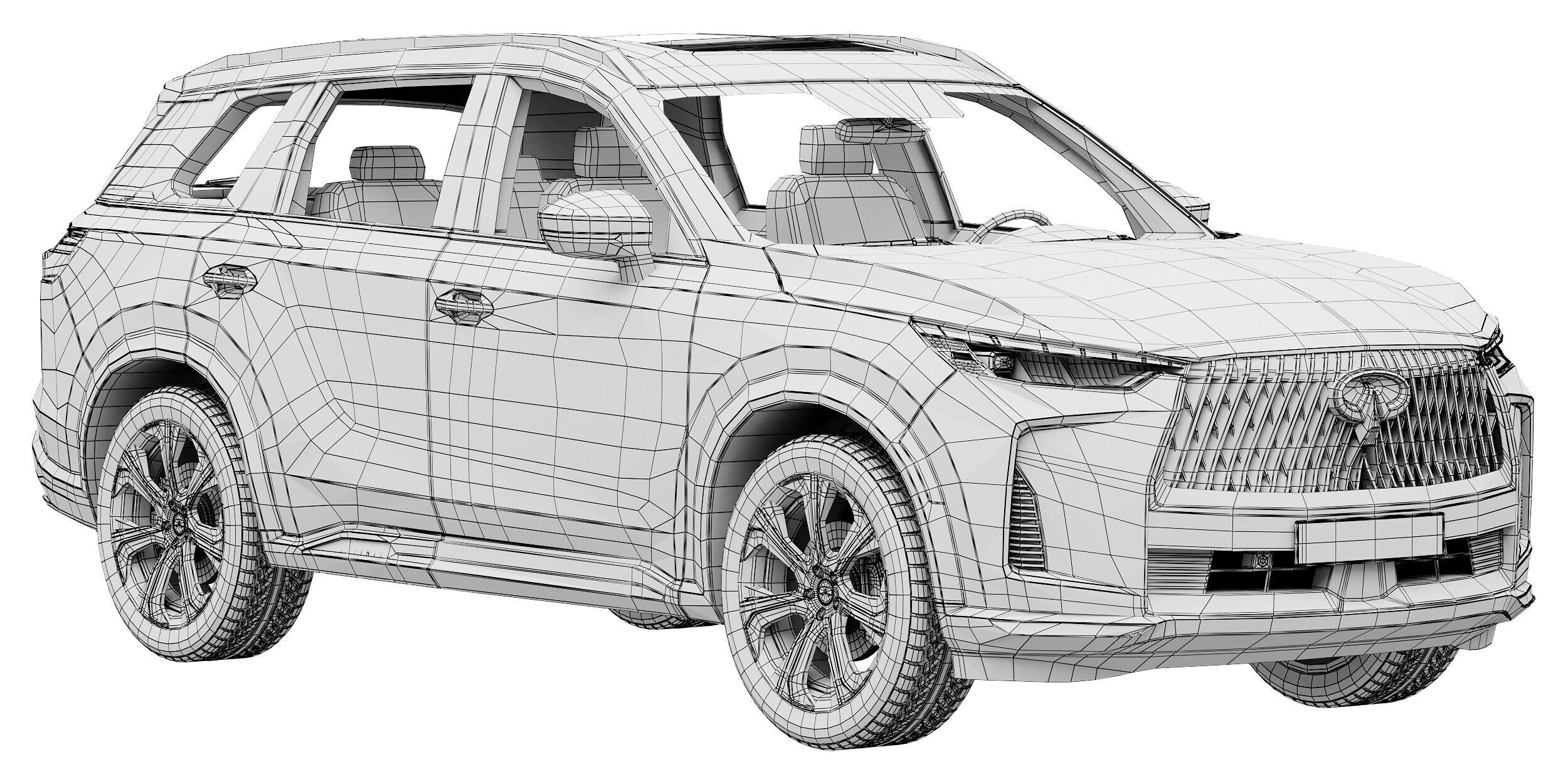 Infiniti QX60 Autograph 2026 3D model_14