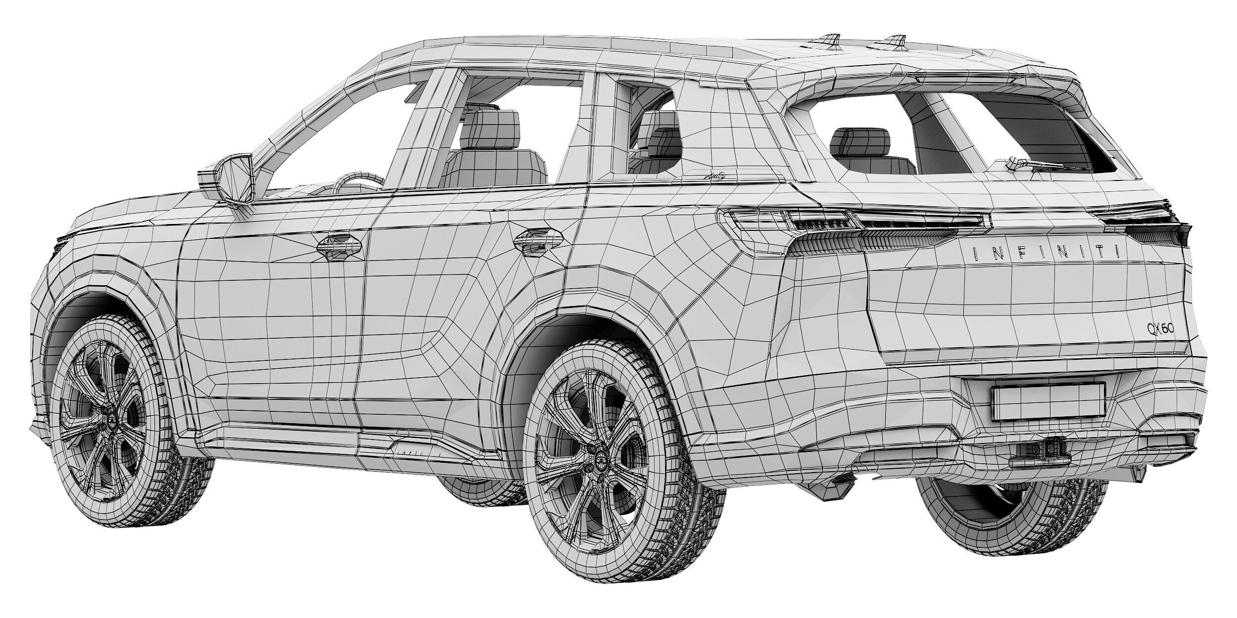 Infiniti QX60 Autograph 2026 3D model_15