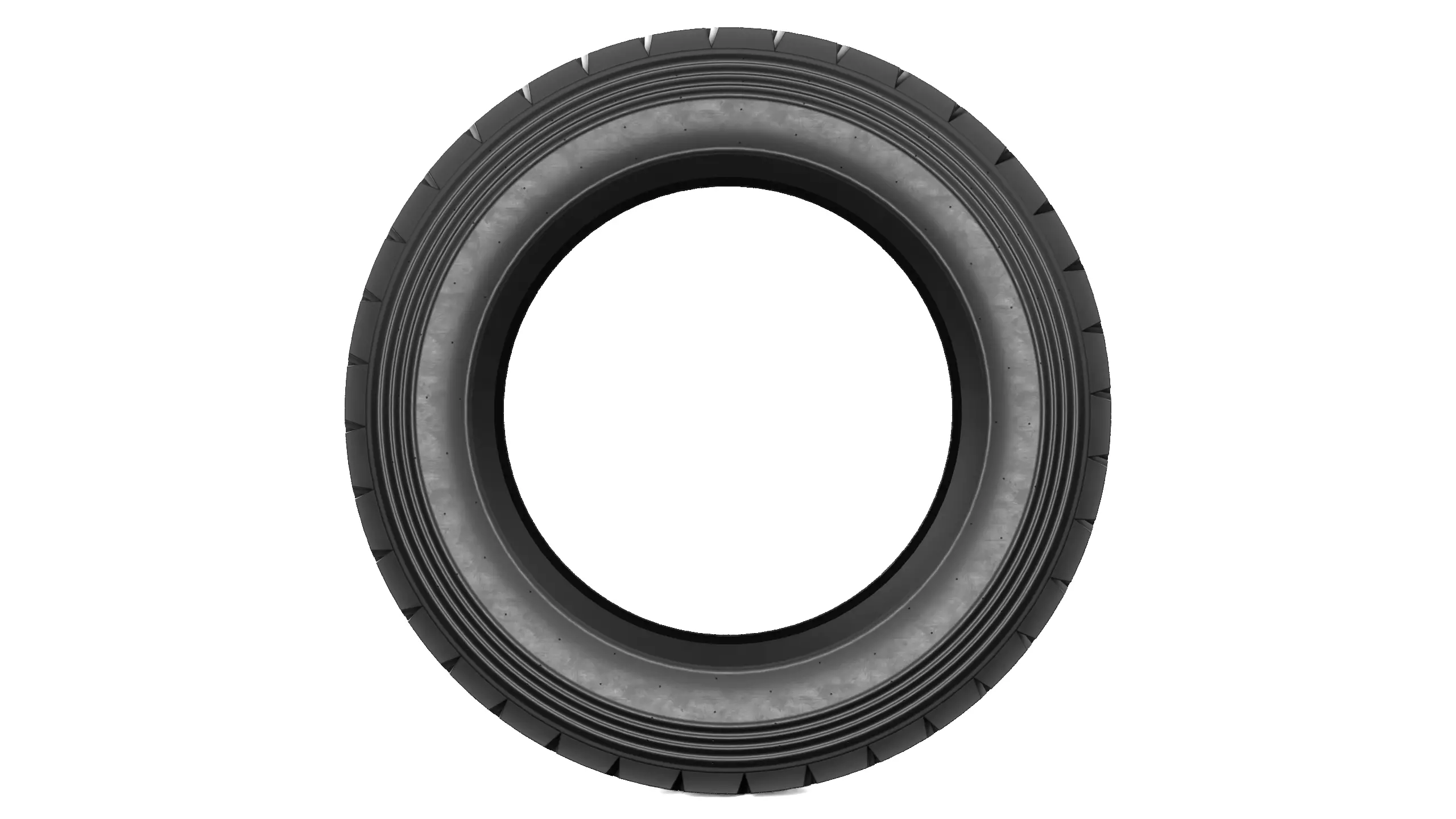 Offroad Car Tire Low-poly 3D model_1