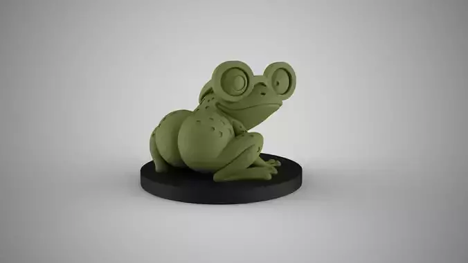 Funny Frog Decor