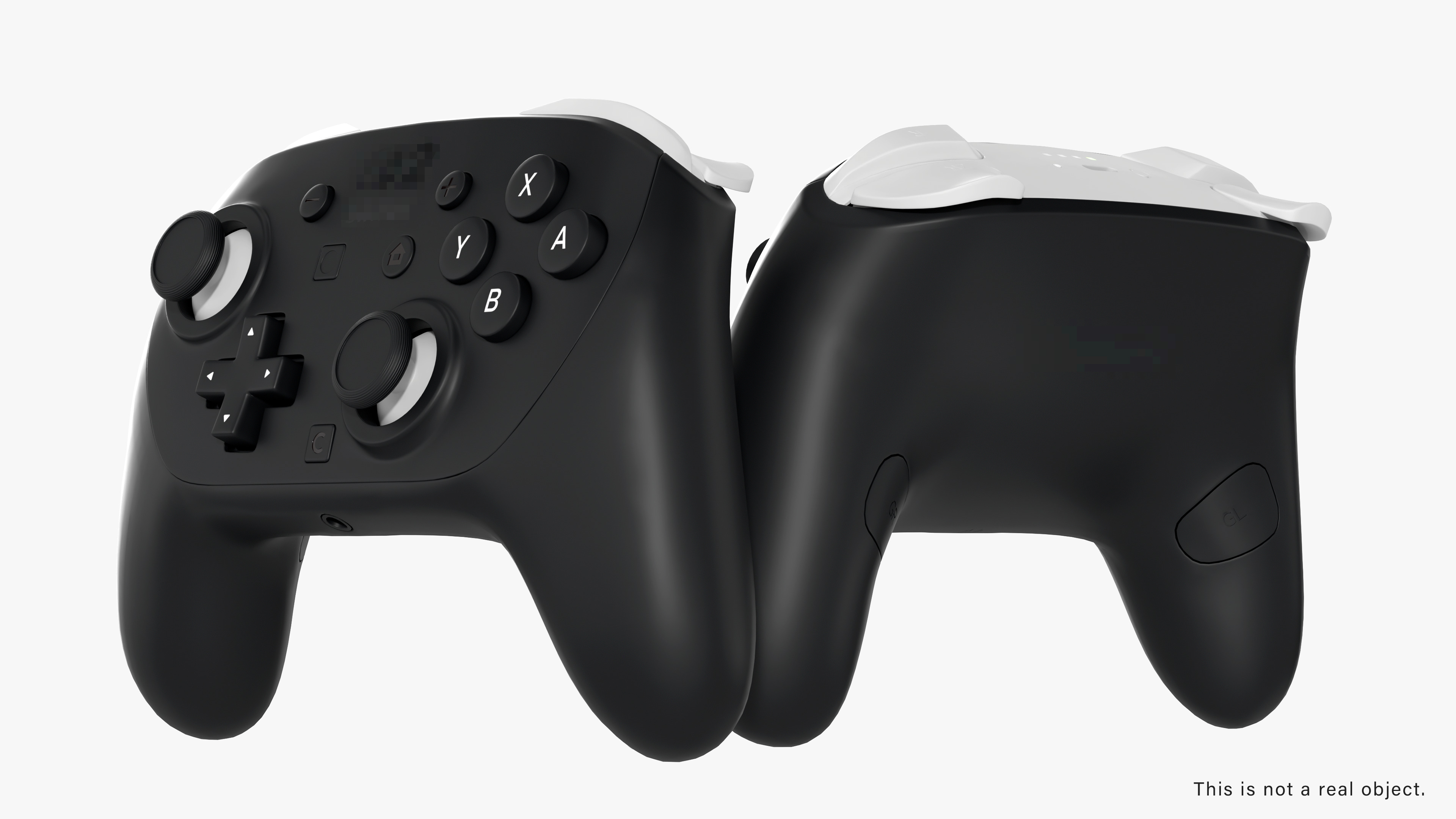 Switch 2 Pro Controller 3D model_5