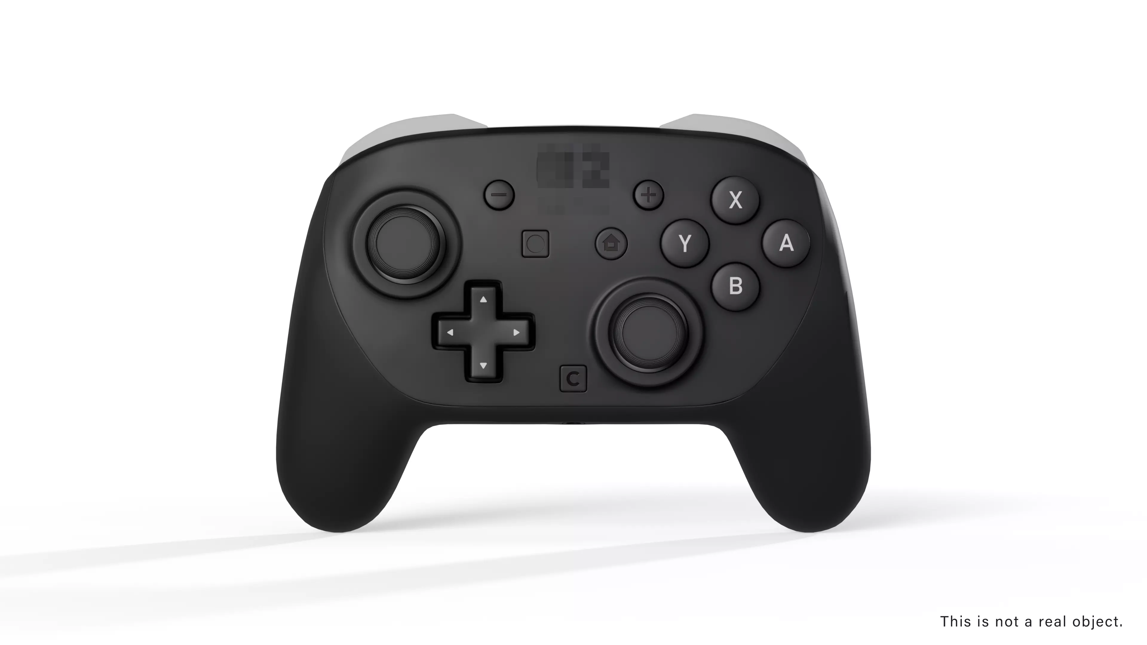Switch 2 Pro Controller 3D model_0