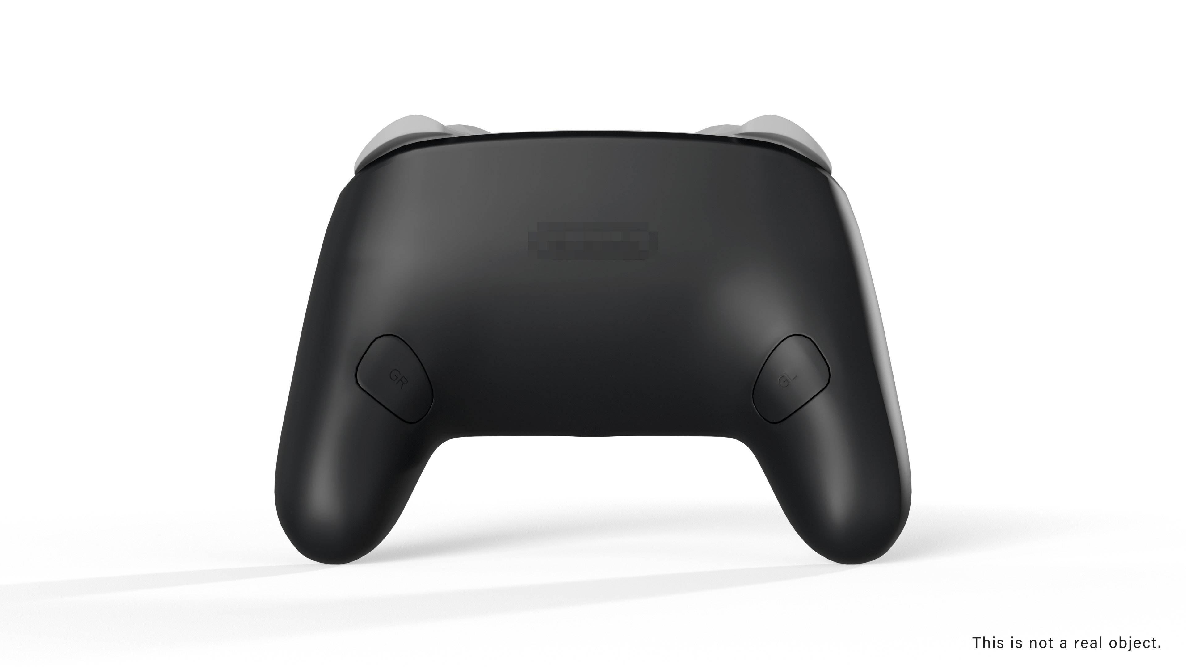 Switch 2 Pro Controller 3D model_2