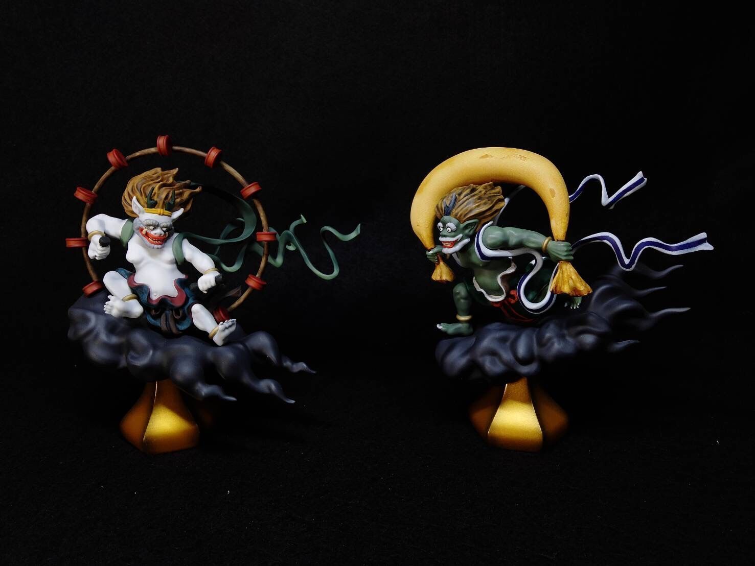 Raijin the Thunder God Important Cultural Property of Japan 3D print model_4