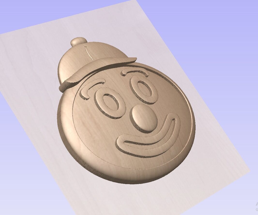 OHIO STATE MAP 3D print model_3