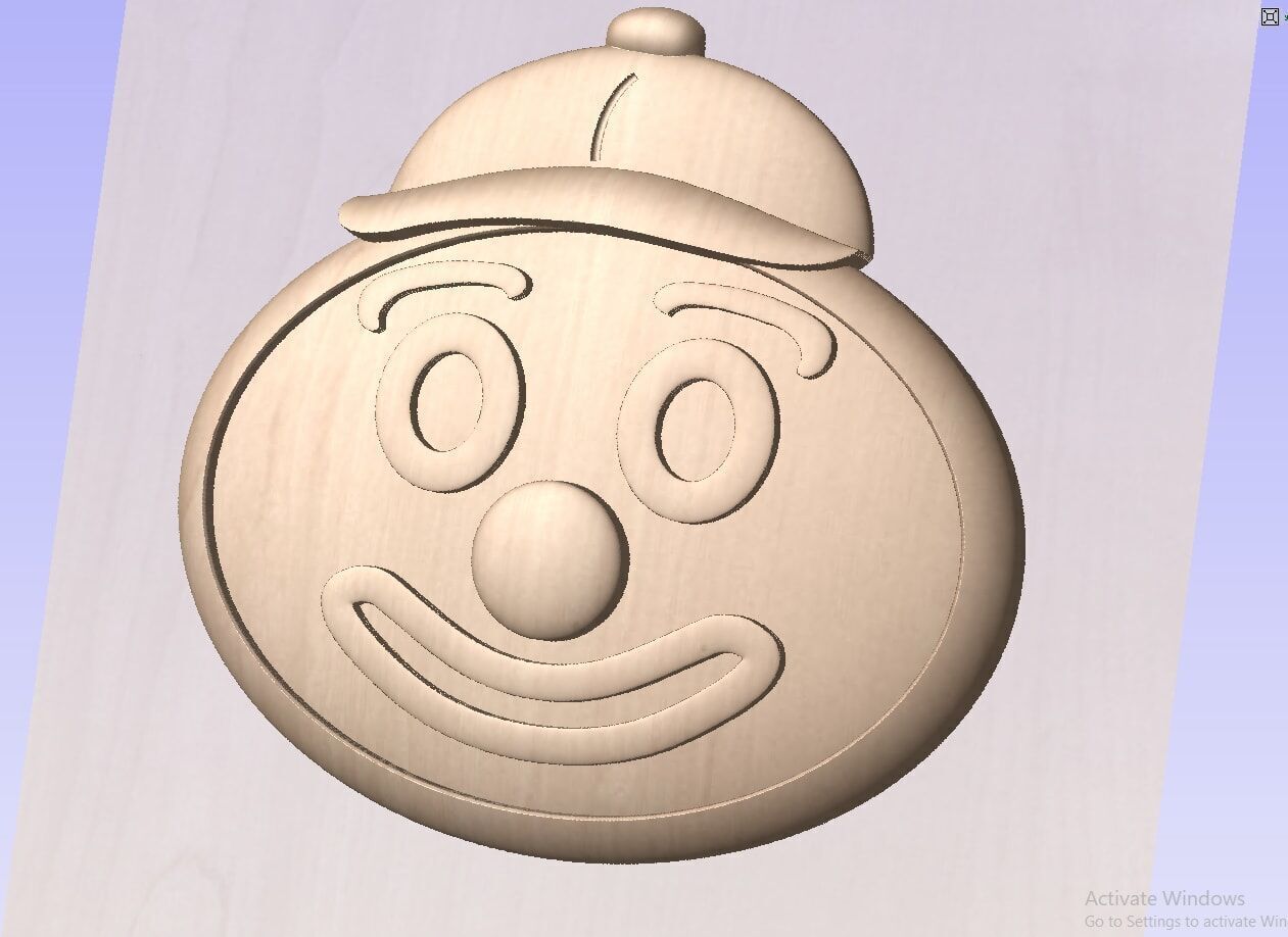 OHIO STATE MAP 3D print model_2