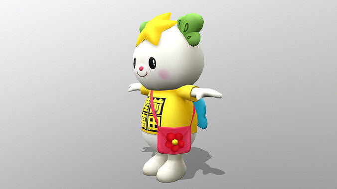 chr010-taky Low-poly 3D model