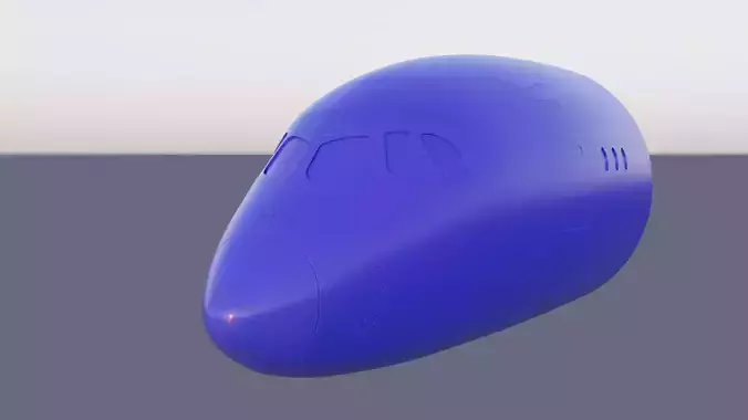 A-350 Airbus nose section 3d print STL 3D print model