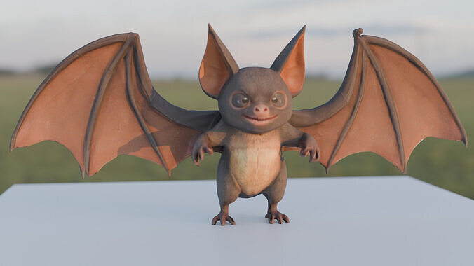bat murcielago 3D model