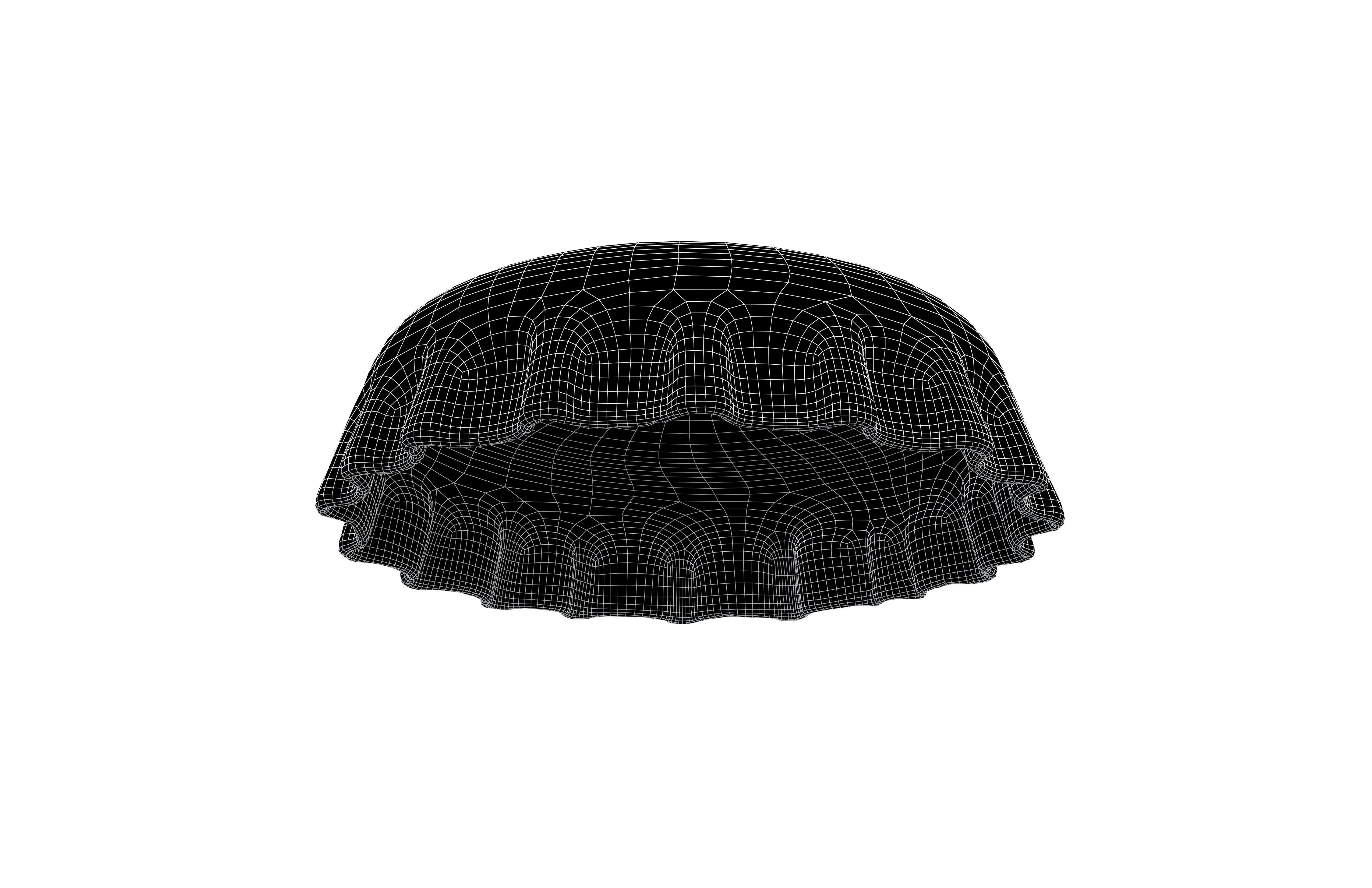 Bottle Cap v1 003 Low-poly 3D model_7