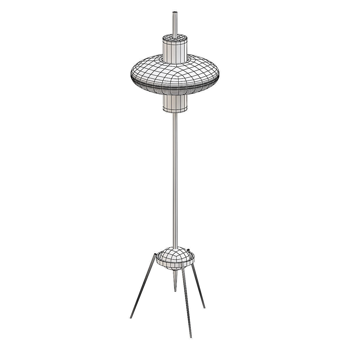 rona floor lamp 3D model_2