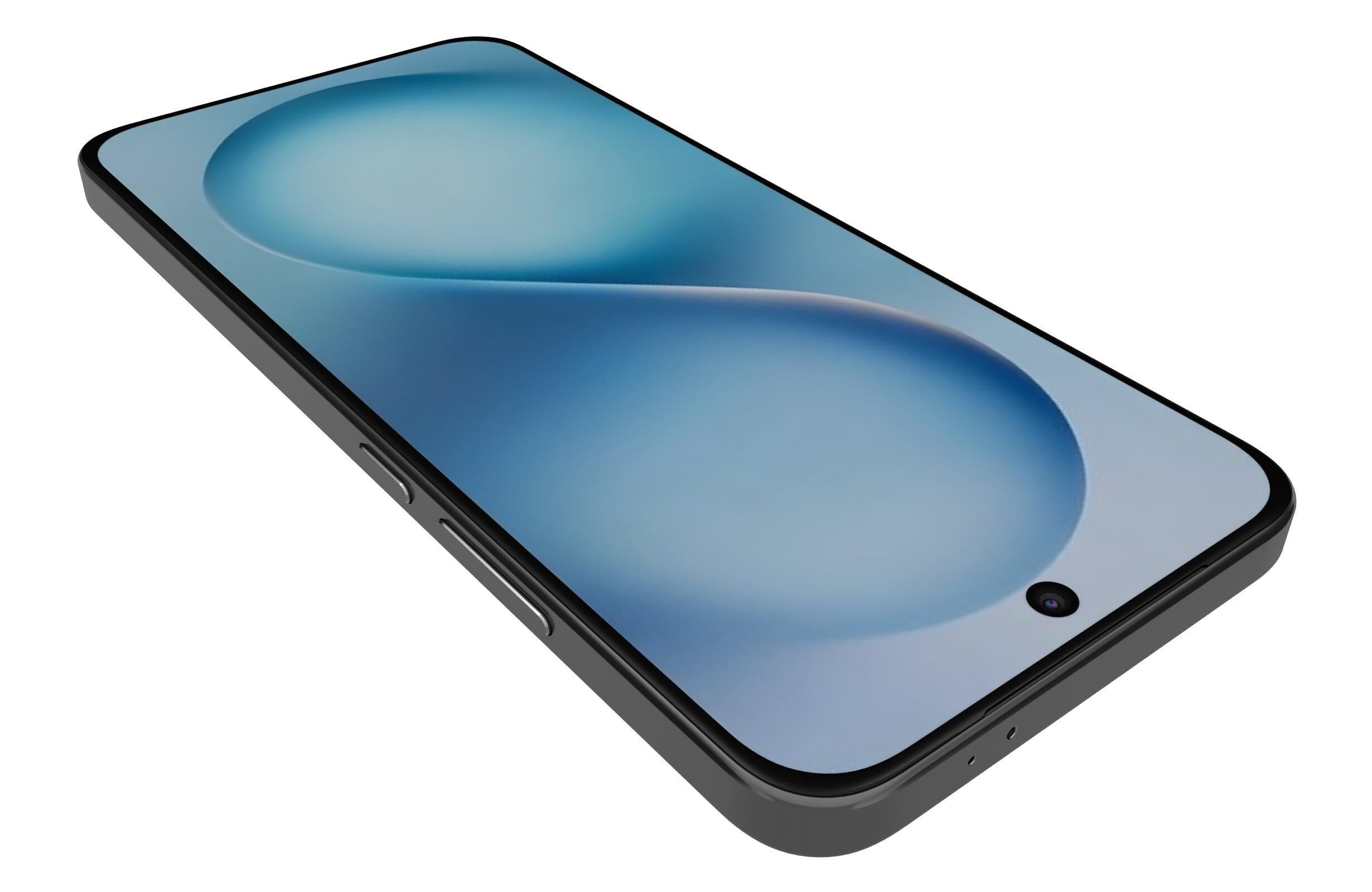 Vivo S30 Black 3D model_13