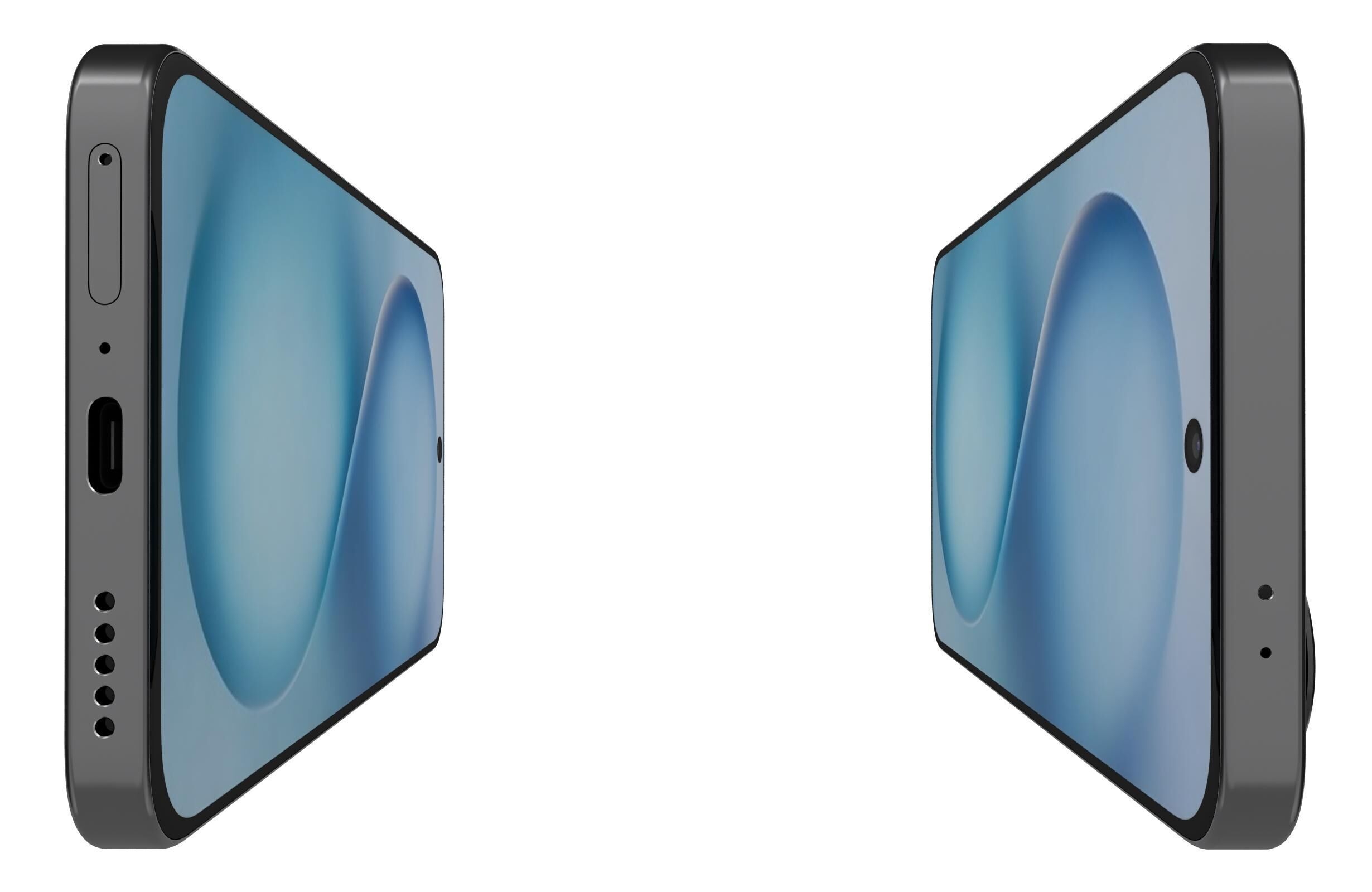 Vivo S30 Black 3D model_8