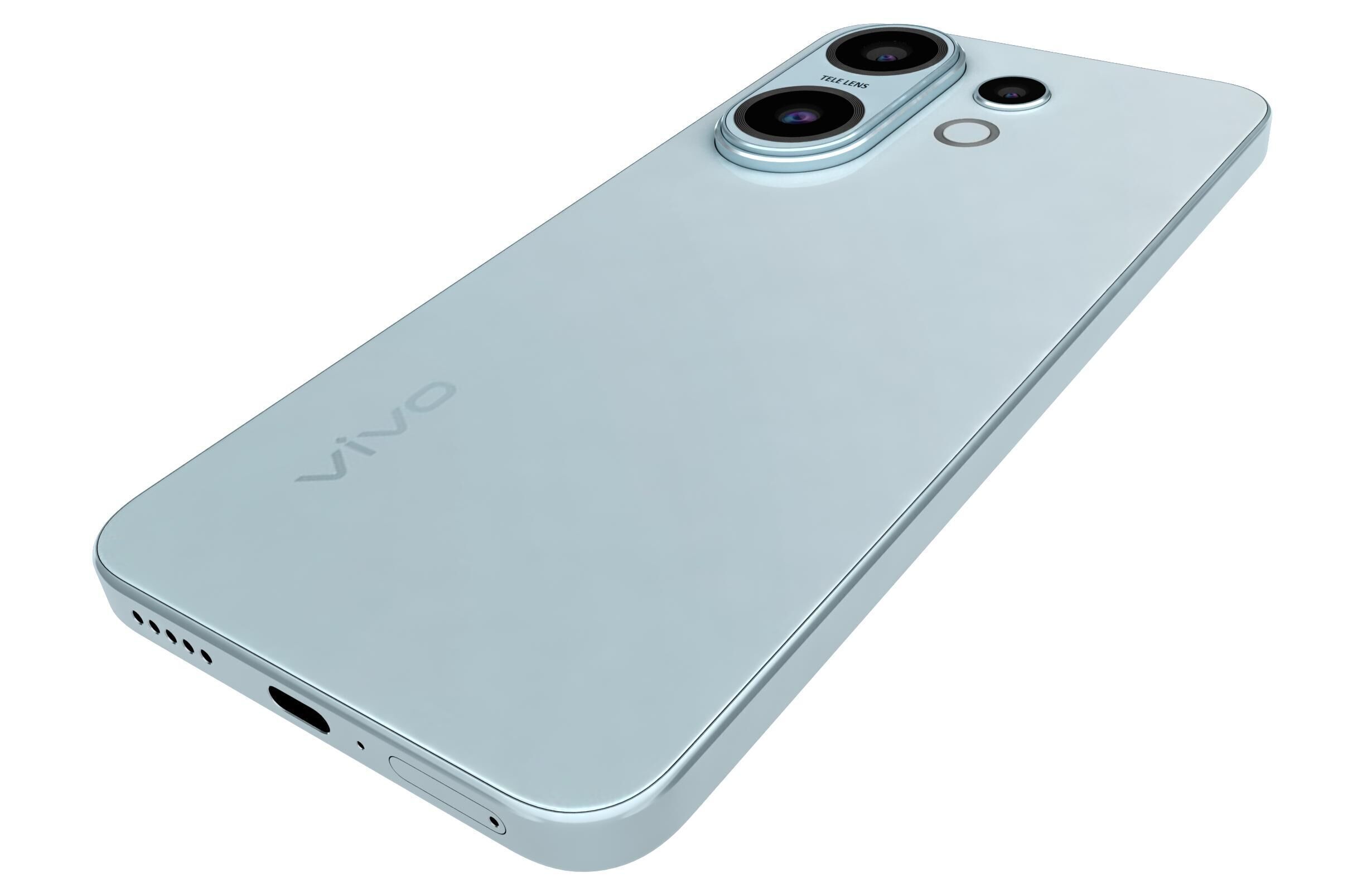 Vivo S30 Blue 3D model_14