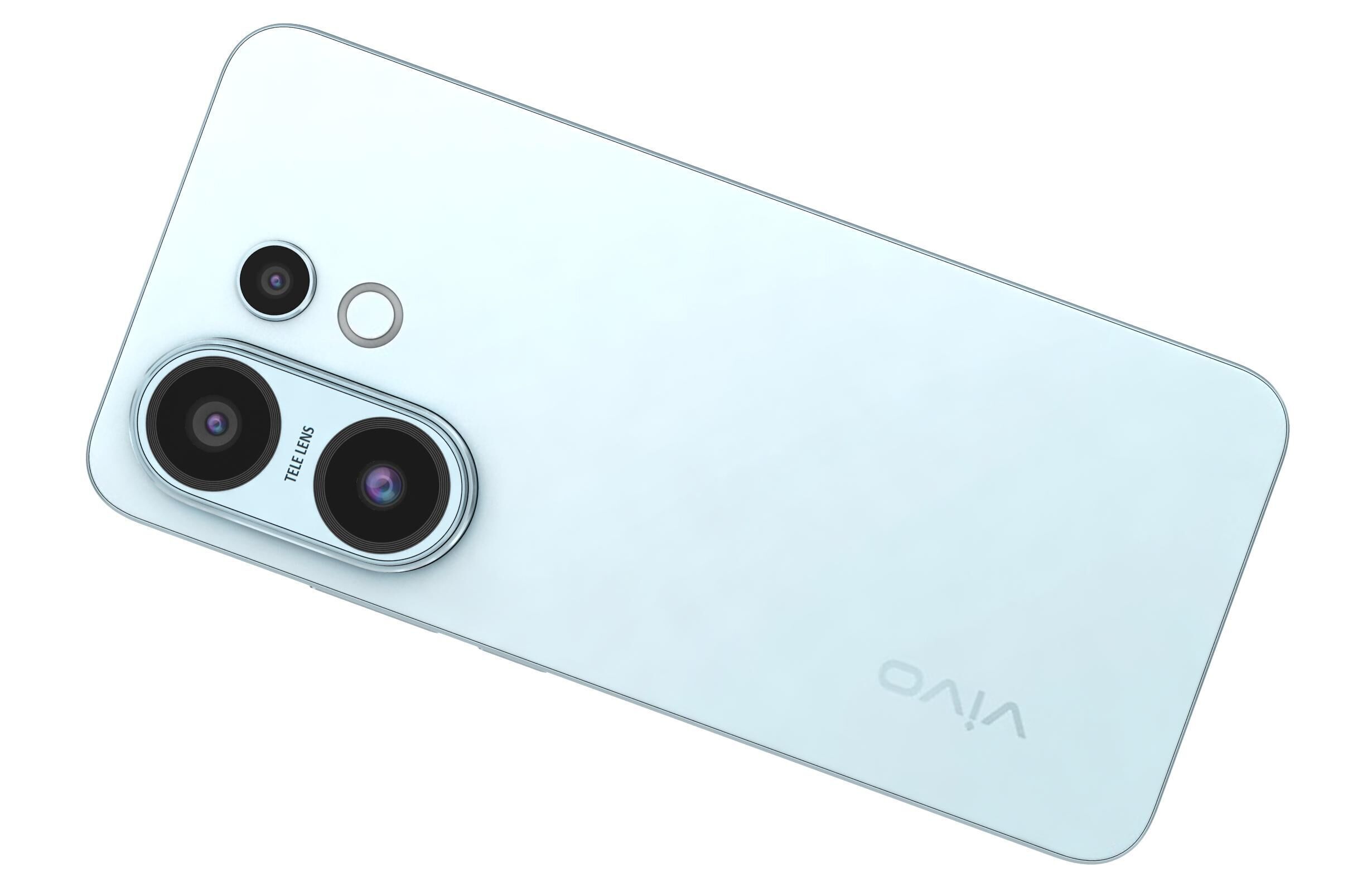 Vivo S30 Blue 3D model_11