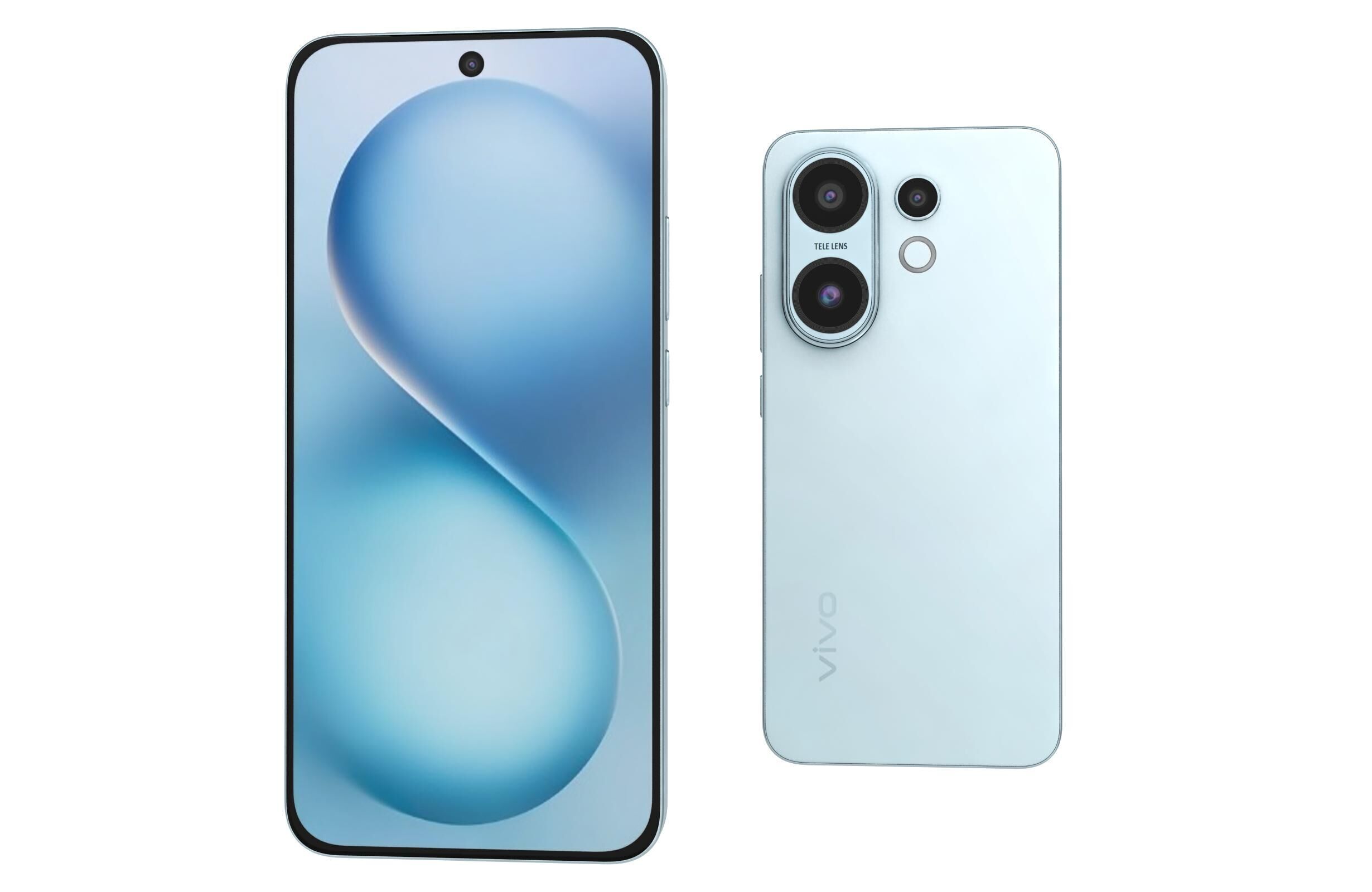 Vivo S30 Blue 3D model_6